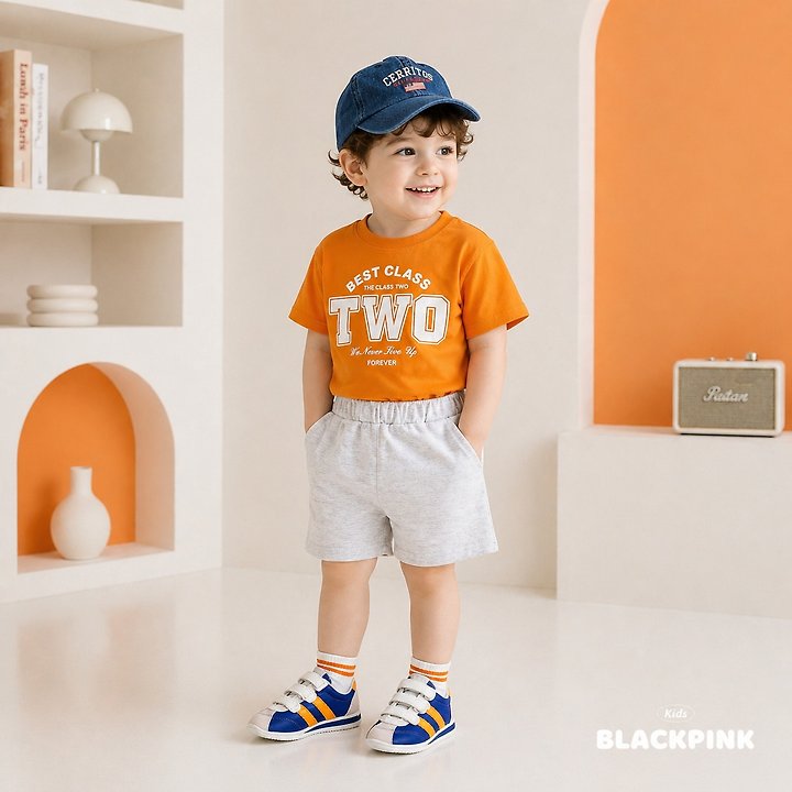 Black Pink - Korean Children Fashion - #kidsstore - Daily Basic Shorts - 12