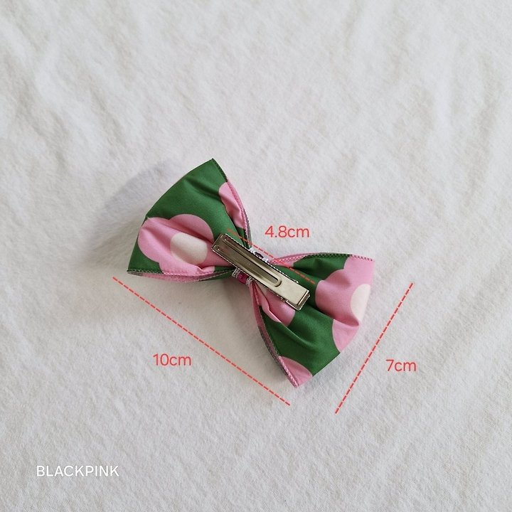 Black Pink - Korean Children Fashion - #kidzfashiontrend - Adeline Ribbon Pin - 11