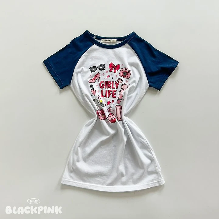 Black Pink - Korean Children Fashion - #kidzfashiontrend - Girl Life One-piece - 9