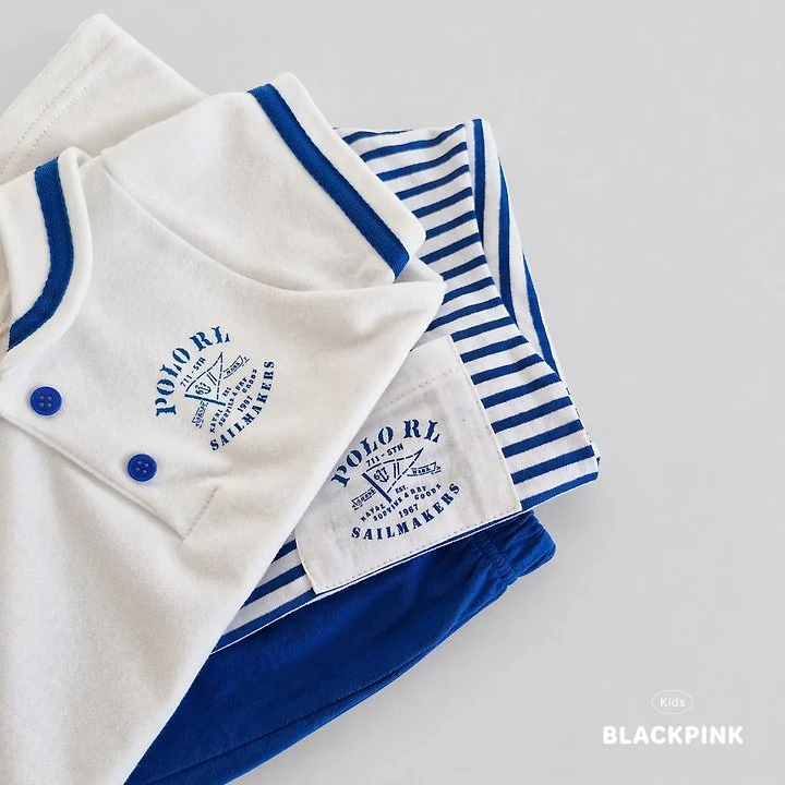 Black Pink - Korean Children Fashion - #kidzfashiontrend - Marine One-piece - 9