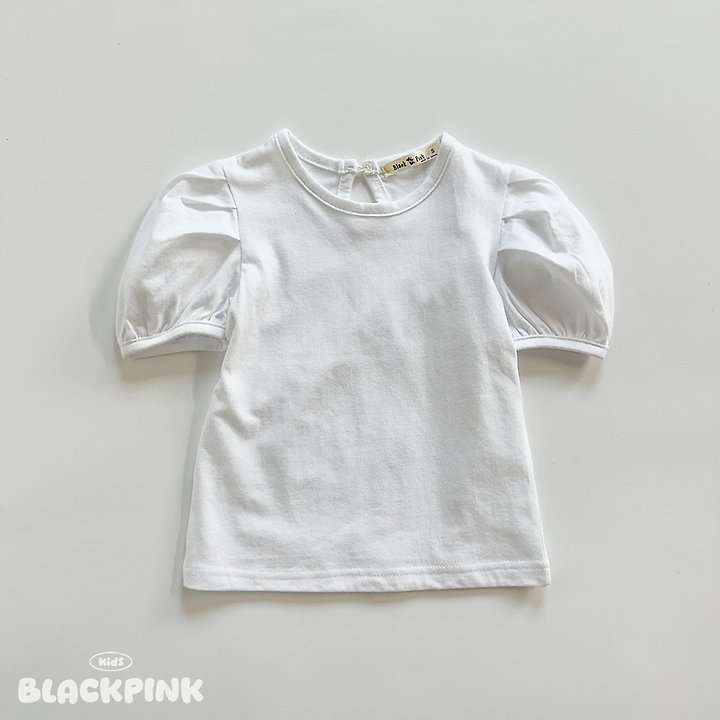 Black Pink - Korean Children Fashion - #Kfashion4kids - Joy Puff Tee - 4