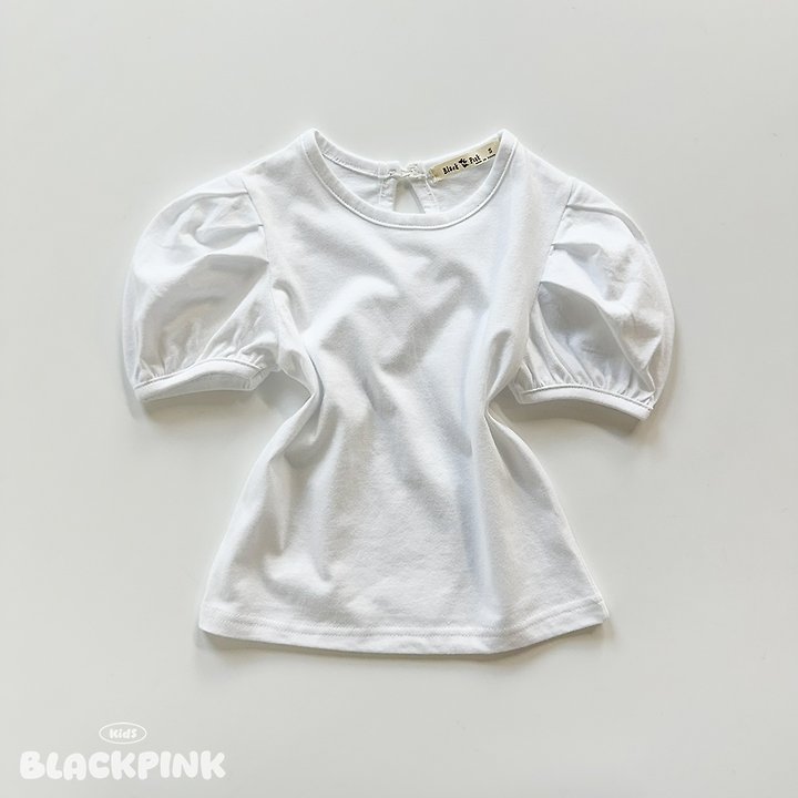 Black Pink - Korean Children Fashion - #magicofchildhood - Joy Puff Tee - 5