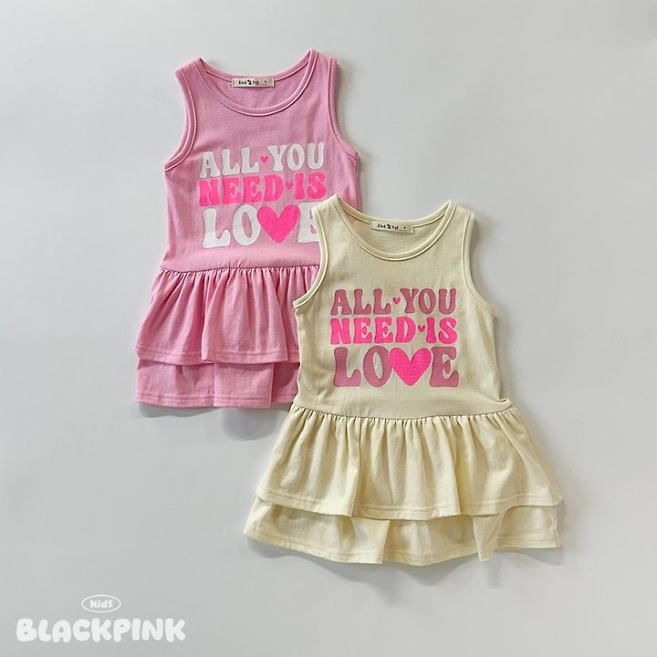 Black Pink - Korean Children Fashion - #magicofchildhood - ALL YOU One-piece