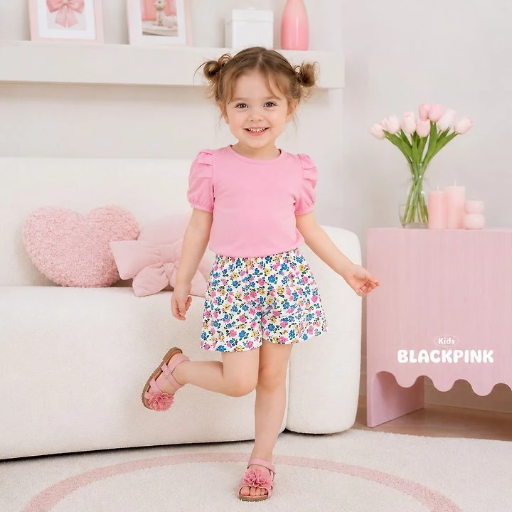 Black Pink - Korean Children Fashion - #magicofchildhood - Olivia Shorts - 5