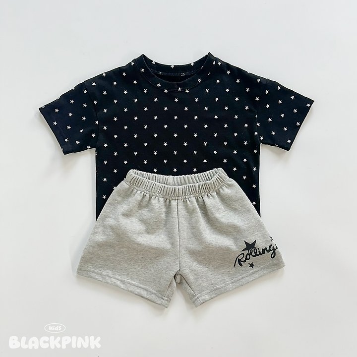 Black Pink - Korean Children Fashion - #minifashionista - Little Star Set-Up - 10