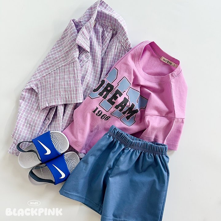 Black Pink - Korean Children Fashion - #minifashionista - Heart Denim Shorts - 10