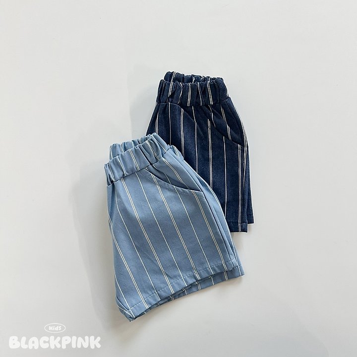 Black Pink - Korean Children Fashion - #minifashionista - Cony Denim Shorts - 3