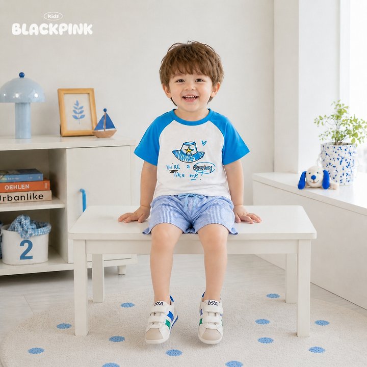 Black Pink - Korean Children Fashion - #prettylittlegirls - Embossed Stripe Shorts - 10
