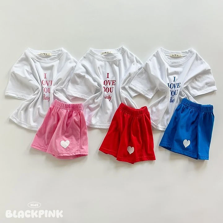 Black Pink - Korean Children Fashion - #prettylittlegirls - Summer Love You Set-Up - 6
