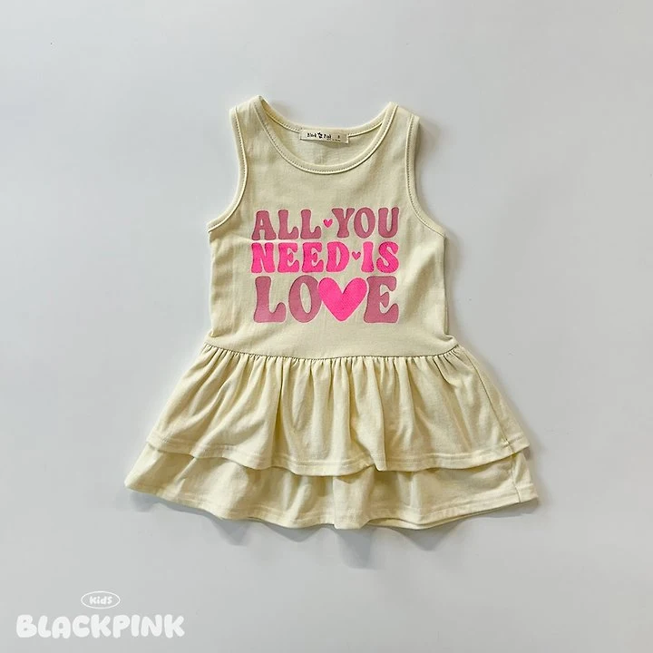 Black Pink - Korean Children Fashion - #prettylittlegirls - ALL YOU One-piece - 4