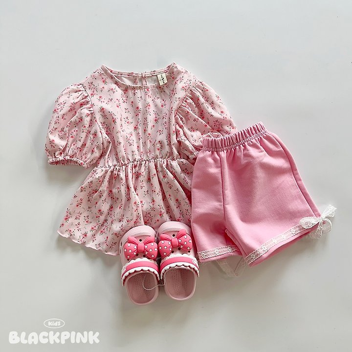 Black Pink - Korean Children Fashion - #toddlerclothing - Candy Lace Shorts - 10