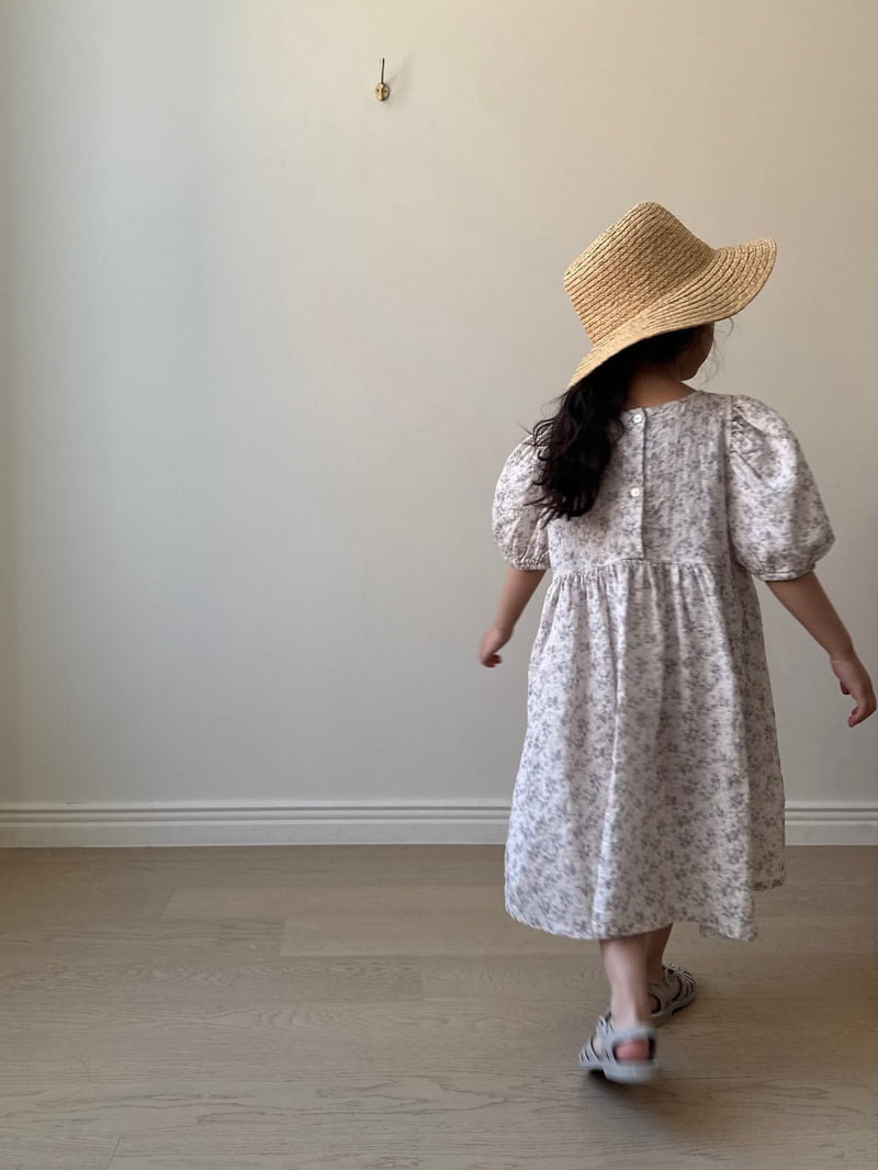 Bon Bon Butik - Korean Children Fashion - #Kfashion4kids - Flora One-piece - 9