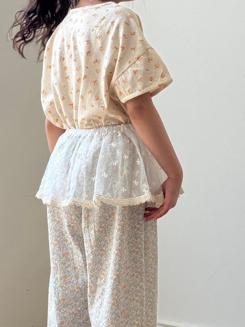 Bon Bon Butik - Korean Children Fashion - #Kfashion4kids - Flower Tee - 9
