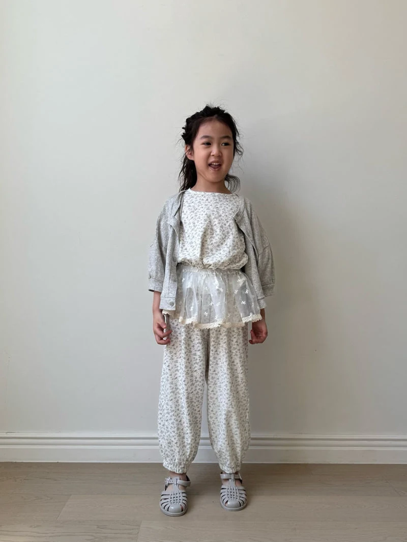 Bon Bon Butik - Korean Children Fashion - #Kfashion4kids - Flower Pants - 8