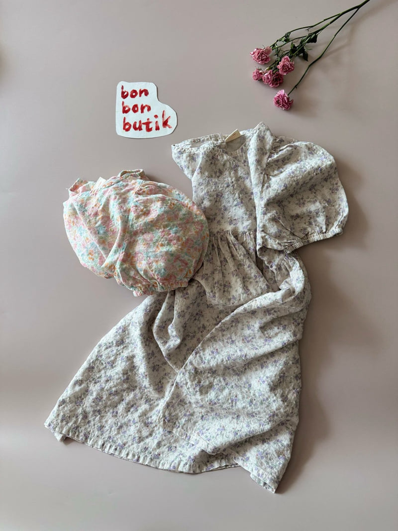 Bon Bon Butik - Korean Children Fashion - #childofig - Flora One-piece