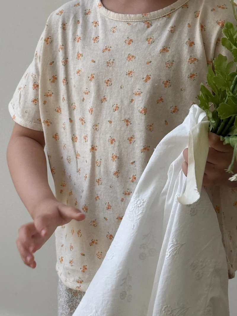 Bon Bon Butik - Korean Children Fashion - #designkidswear - Flower Tee - 3