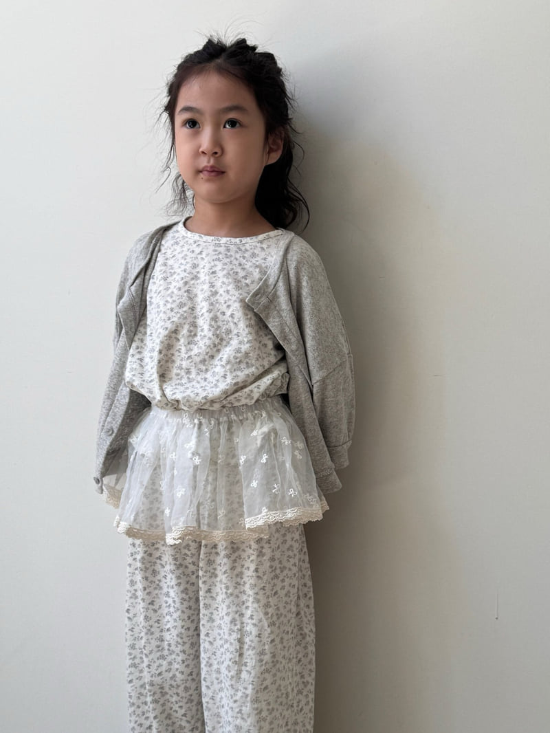 Bon Bon Butik - Korean Children Fashion - #designkidswear - Flower Tee - 4