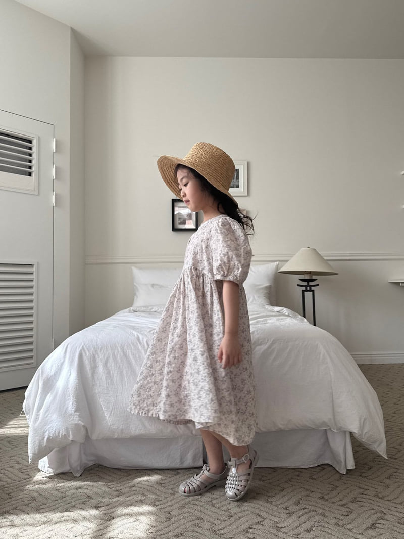 Bon Bon Butik - Korean Children Fashion - #fashionkids - Flora One-piece - 5