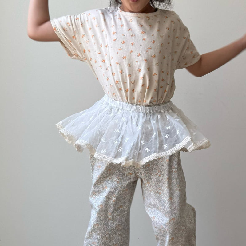 Bon Bon Butik - Korean Children Fashion - #kidsstore - Flower Tee - 7