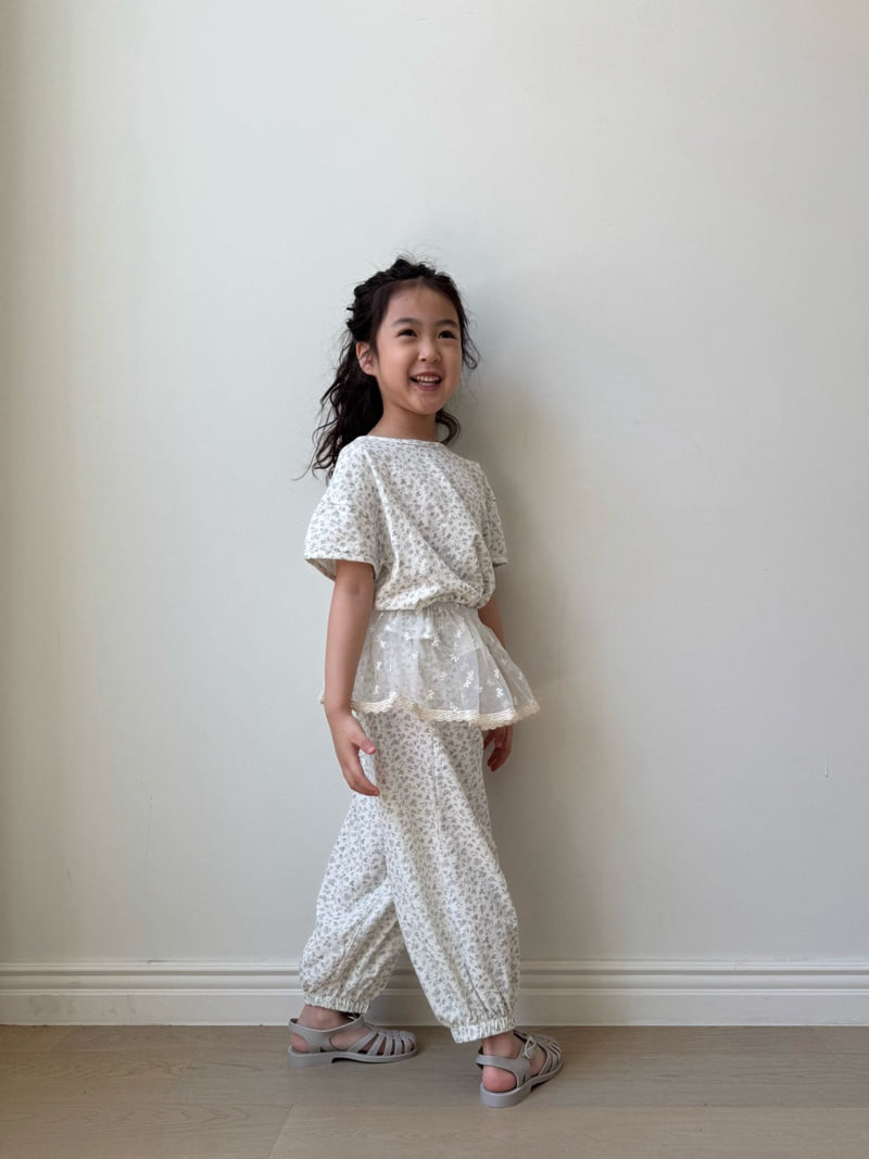 Bon Bon Butik - Korean Children Fashion - #kidzfashiontrend - Flower Tee - 8