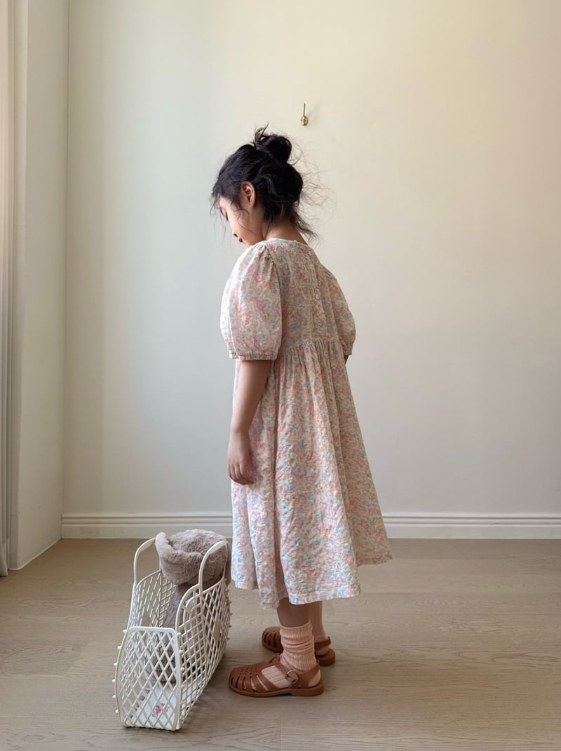 Bon Bon Butik - Korean Children Fashion - #littlefashionista - Flora One-piece - 10