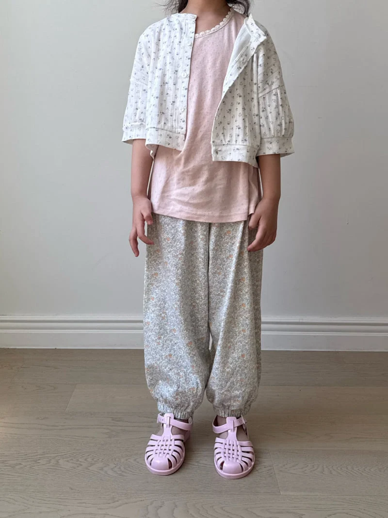 Bon Bon Butik - Korean Children Fashion - #littlefashionista - Flower Pants - 9
