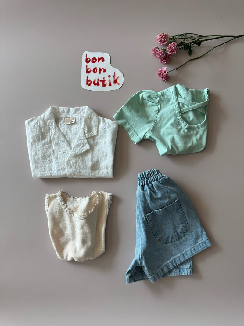 Bon Bon Butik - Korean Children Fashion - #prettylittlegirls - Denim Shorts - 11