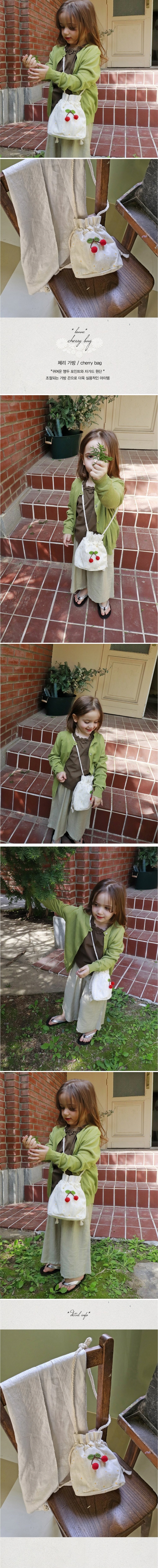 Bonne - Korean Children Fashion - #magicofchildhood - Cherry Bag