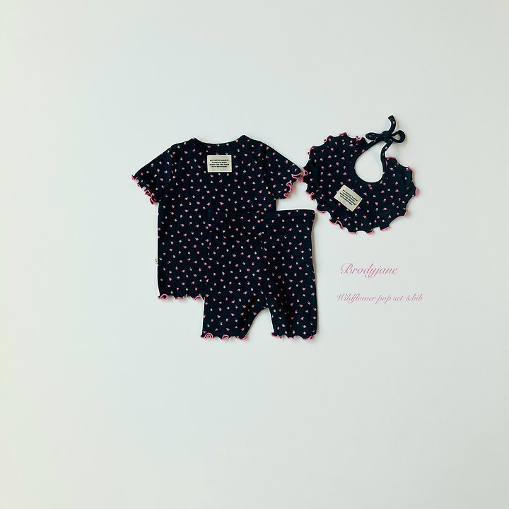 Brody Jane - Korean Baby Fashion - #babyclothing - Wildflower Bib - 3