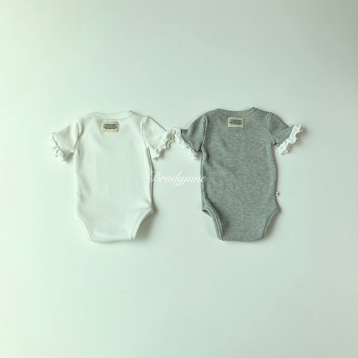 Brody Jane - Korean Baby Fashion - #babyfashion - Milk Waffle Bib - 3