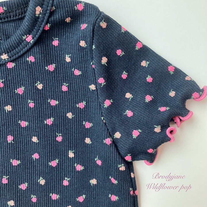 Brody Jane - Korean Baby Fashion - #babygirlfashion - Wildflower Bib - 6