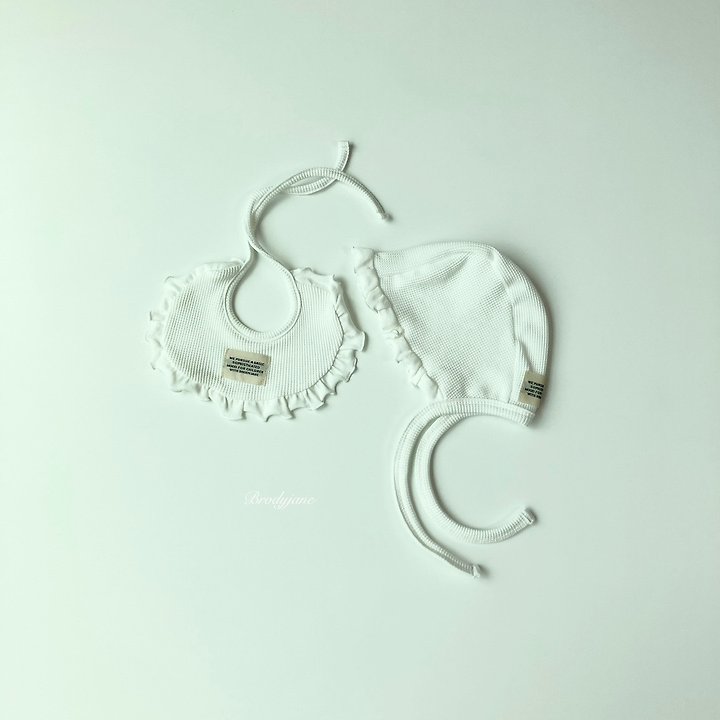 Brody Jane - Korean Baby Fashion - #babyootd - Milk Waffle Bib - 8