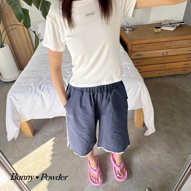Bunny Powder - Korean Women Fashion - #momslook - Adult Lace Track Pants - 5