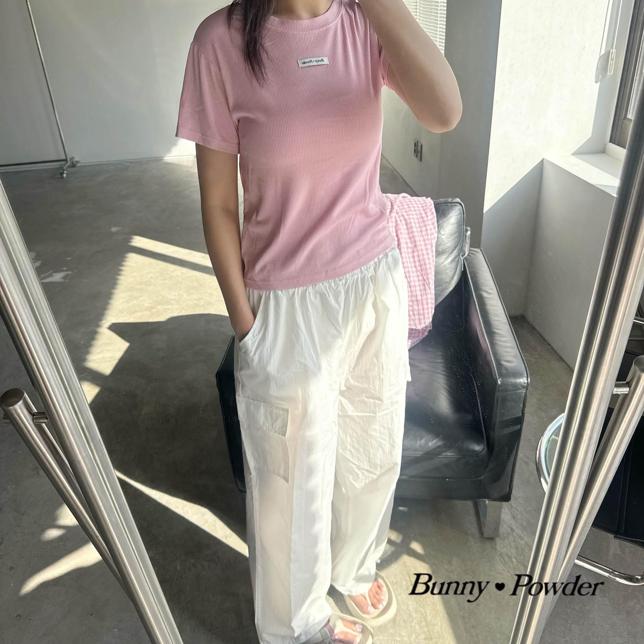 Bunny Powder - Korean Women Fashion - #momslook - Adult Dopamine Tee - 5