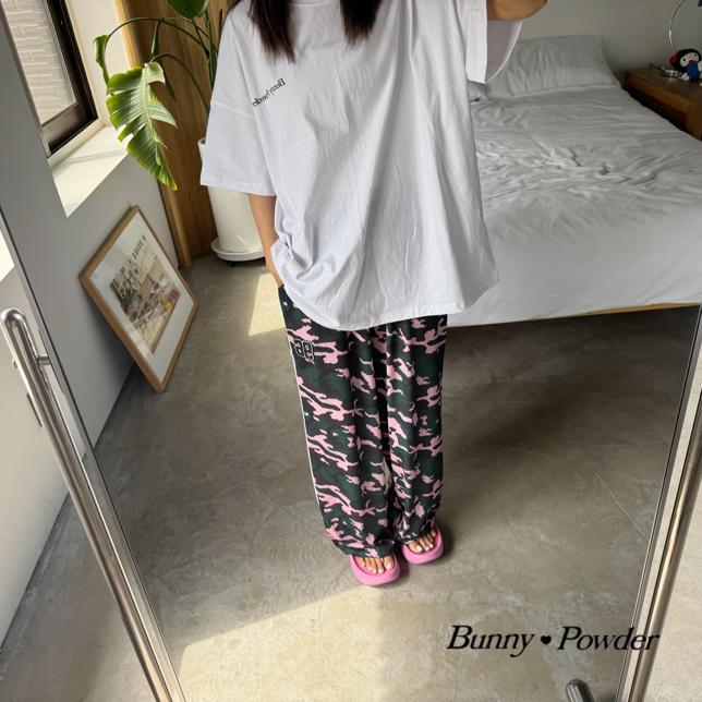 Bunny Powder - Korean Women Fashion - #momslook - Adult Bunny Short Sleeve Tee - 2