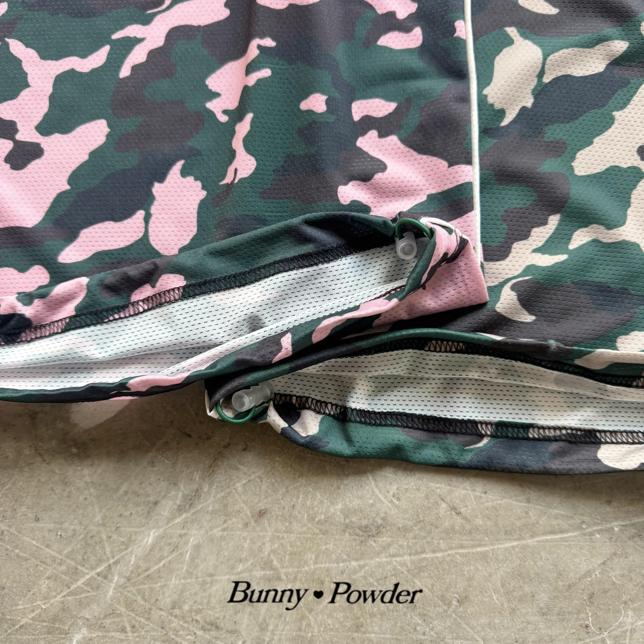Bunny Powder - Korean Women Fashion - #pursuepretty - Adult Camo Mesh Pants - 11
