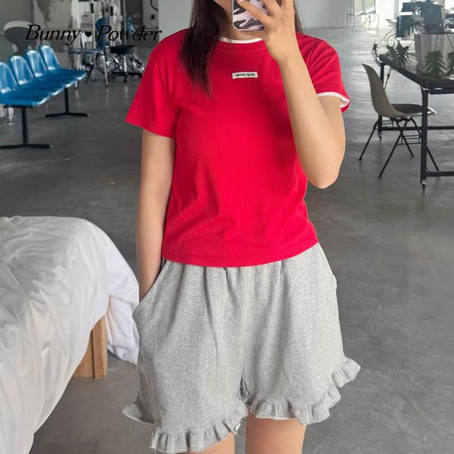 Bunny Powder - Korean Women Fashion - #restrostyle - Adult Dopamine Tee - 11