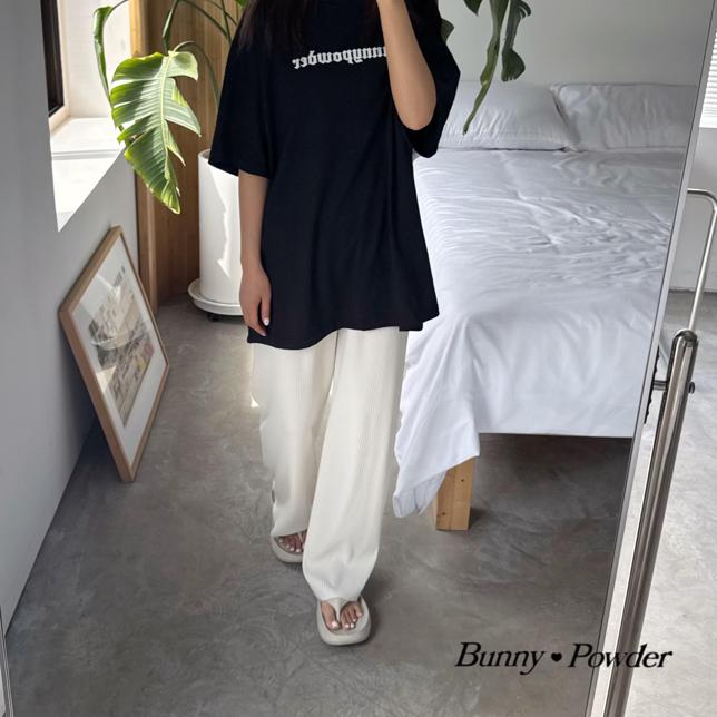 Bunny Powder - Korean Women Fashion - #restrostyle - Adult Daily Pants - 6
