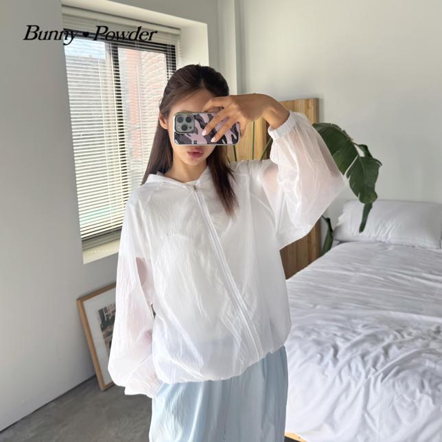 Bunny Powder - Korean Women Fashion - #romanticstyle - Adult Rain Jumper - 11