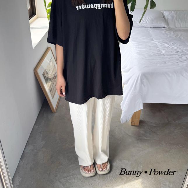 Bunny Powder - Korean Women Fashion - #romanticstyle - Adult Daily Pants - 7