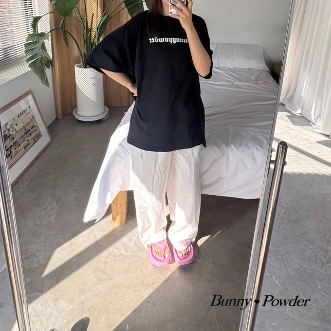 Bunny Powder - Korean Women Fashion - #romanticstyle - Adult Hearts Two Cargo Pants - 4