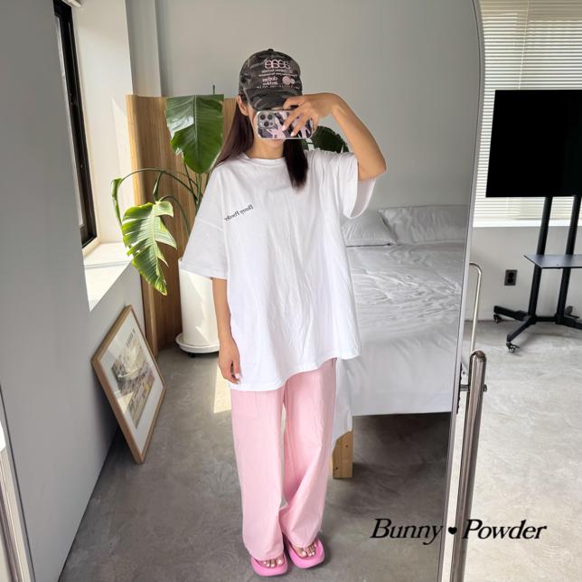 Bunny Powder - Korean Women Fashion - #thatsdarling - Adult Bunny Short Sleeve Tee - 11