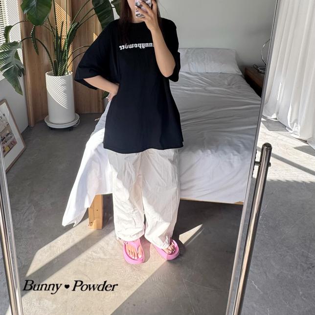 Bunny Powder - Korean Women Fashion - #thatsdarling - Adult Hearts Two Cargo Pants - 5