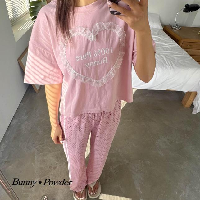 Bunny Powder - Korean Women Fashion - #vintageinspired - Adult Kongsooni Pants - 6