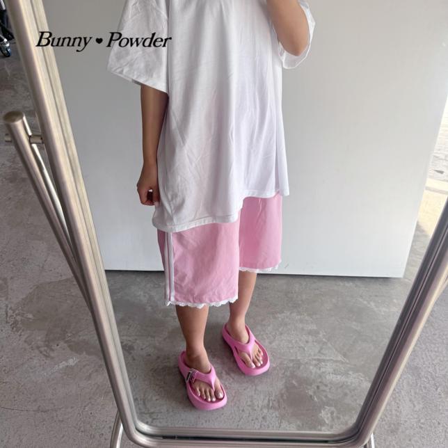 Bunny Powder - Korean Women Fashion - #vintagekidsstyle - Adult Lace Track Pants - 12