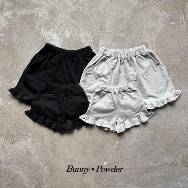 Bunny Powder - Korean Women Fashion - #vintagekidsstyle - Adult Frill Shorts