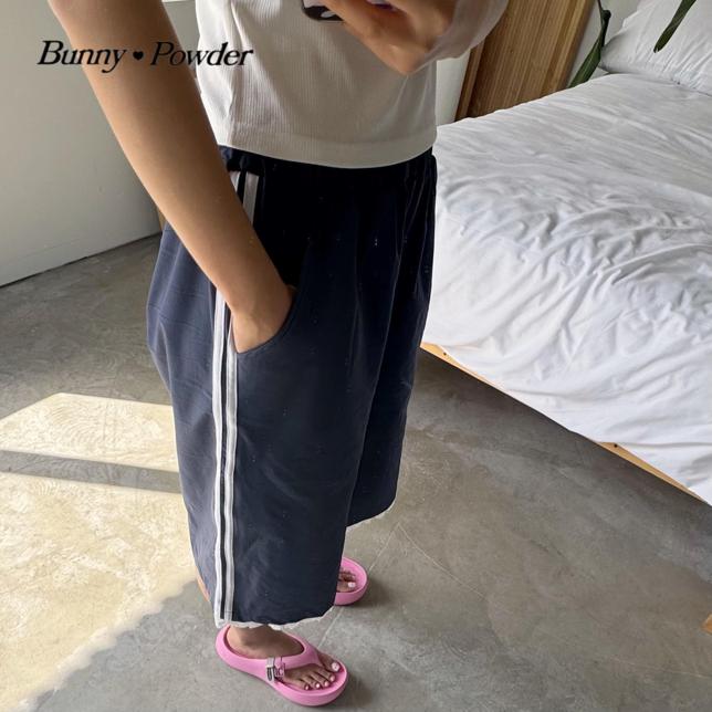 Bunny Powder - Korean Women Fashion - #womensfashion - Adult Lace Track Pants - 10