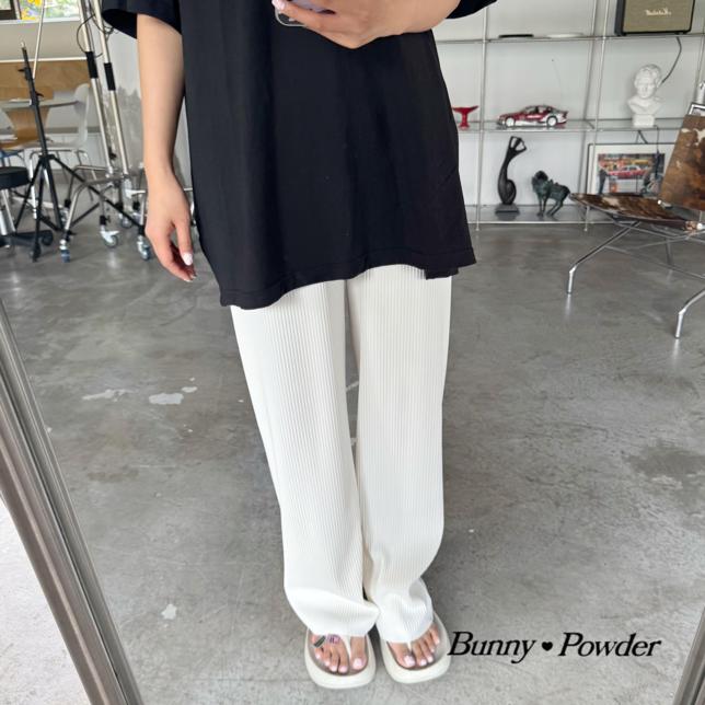 Bunny Powder - Korean Women Fashion - #womensfashion - Adult Daily Pants - 2