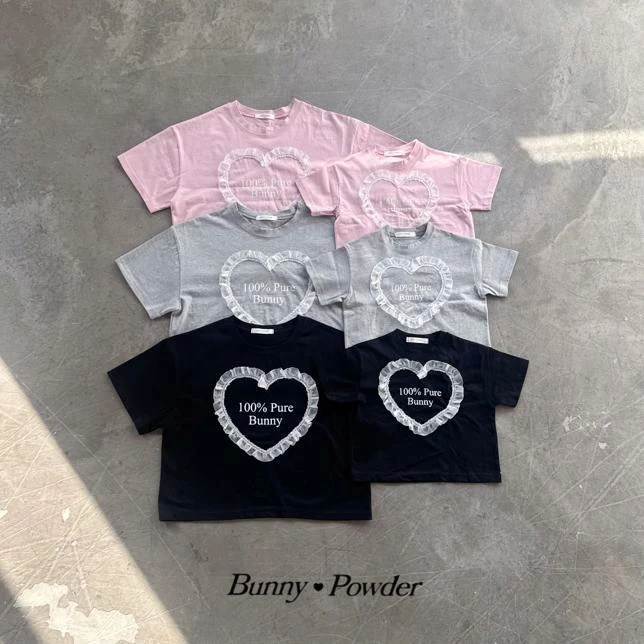 Bunny Powder - Korean Women Fashion - #womensfashion - Adult Percent Tee
