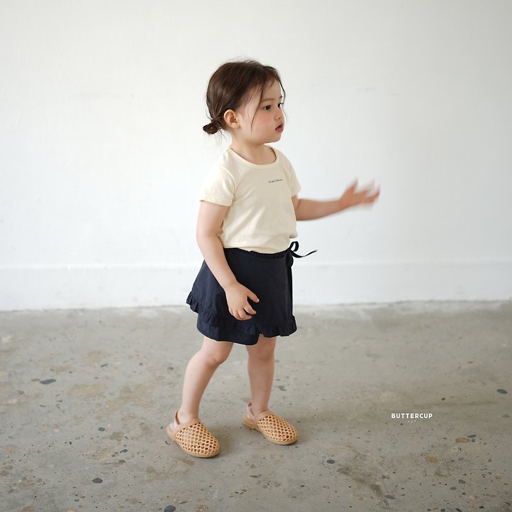 Buttercup - Korean Children Fashion - #childofig - It's Me Back Slit Tee - 12